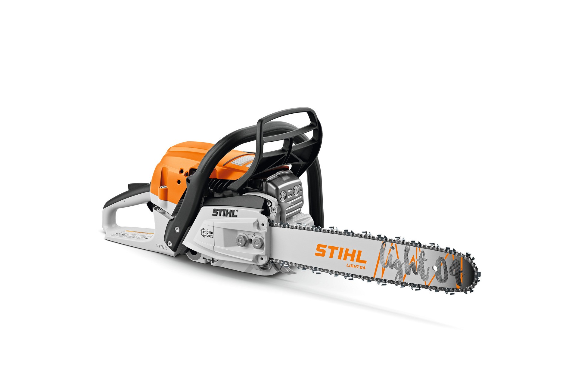 STIHL MS 261 chainsaw, studio perspective view